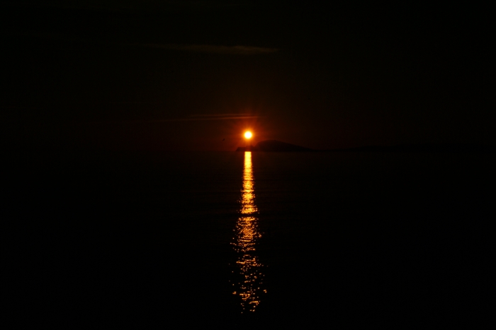 Tramonti sulla costa di Enea